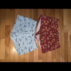 Forever 21 Floral Shorts